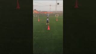 U8 passing drillone two passingfinishingfootball soccer coaching drill practice training [upl. by Assyli]