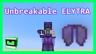 How to get an unbreakable elytra in Minecraft 117 2022 [upl. by Perdita802]