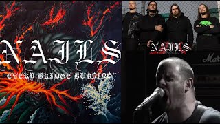 Nails release new song “Give Me The Painkiller” off album “Every Bridge Burning“  tour [upl. by Remas]