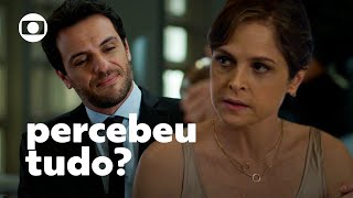 Acordou Carolina percebe olhares de Alex para Angel  Verdades Secretas  TV Globo [upl. by Ahron]