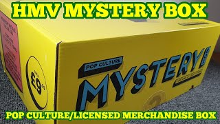 HMV Pop culture  licensed merchandise Mystery box unboxing [upl. by Alemahs846]