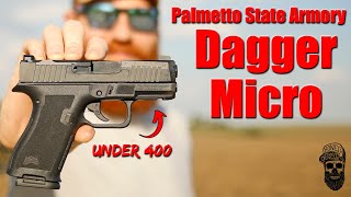 PSA Dagger Micro The 350 Micro Double Stack 9mm First Shots [upl. by Asik121]