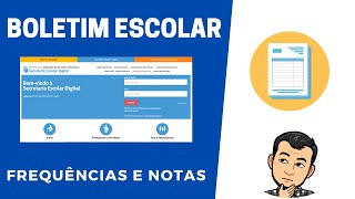 Como acessar o seu Boletim escolar Prof Robson Santana [upl. by Braynard]