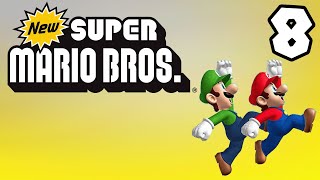 New Super Mario Bros Nintendo DS  Wii U Virtual Console  Episode 8  World 4 Part 2 [upl. by Leorsiy154]