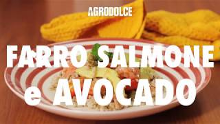 Insalata di farro salmone e avocado come si fa [upl. by Bills257]