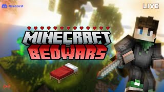 MINECRAFT BEDWARS  LIVE  🤩 [upl. by Gwenni]