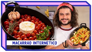 O FAMOSO MACARRÃO DO TIKTOK  Receitas Internéticas  Mohamad Hindi [upl. by Giglio592]