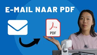 Van een email een PDF maken in Outlook [upl. by Amrac261]