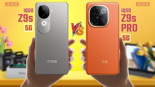 Full Comparison  iQOO Z9s Vs iQOO Z9s Pro 🔥 Which One Is Best [upl. by Nawd]