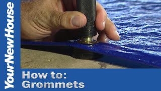 How to Install Grommets  Choosing and Using Tools with Carmen Ciricillo [upl. by Andrea]