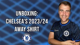 UNBOXING Chelsea 202324 Away Shirt ⚽🔵⚪  REVIEWS  FOOTBALL [upl. by Ecenaj]