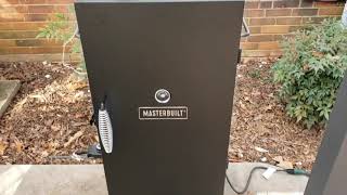 Masterbuilt MB20070210 Analog Electric Smoker 30 inch Review [upl. by Tirb]