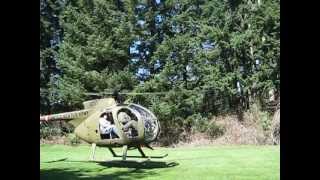 US Army Loach OH6 Helicopter Vietnam War Era [upl. by How382]