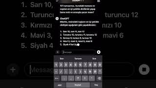 ChatGPT Kıraathane Modu daha öğrenecek çok şeyi var ama bu da bişeydir 😂 Shorts [upl. by Nyliac]