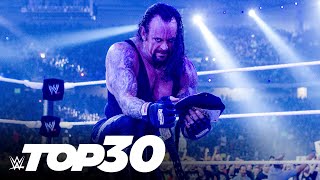 30 unforgettable Undertaker moments WWE Top 10 Special Edition Oct 28 2020 [upl. by Bloch703]