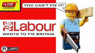 quotGET BRITAIN BUILDINGquot according to the Labour Party LIVE 830 PM UK time [upl. by Nylrahs882]