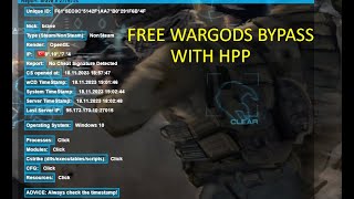 FREE WARGODS BYPASS MULTICHEAT HPP  WARGODS UD  VAC UD  FREE DOWNLOAD  SIMPLE EXE FILE [upl. by Ydwor]