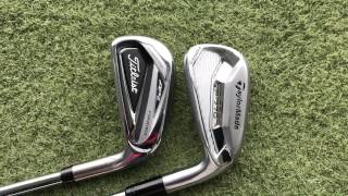 Titleist 716 AP2 Iron v TaylorMade P770 Iron  Head To Head [upl. by Illona]