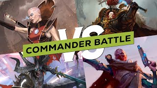 Lucea Abaddon Ghyrson Belakor  Upgraded Warhammer Commander Gameplay [upl. by Notniuqal]