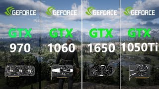 GTX 970 vs GTX 1060 vs GTX 1650 vs GTX 1050 Ti Test in 9 Games [upl. by Omar]