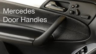 How to Replace Mercedes Interior Door Handles [upl. by Darees]