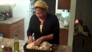 Cooking with K Ep 4 Pt 1  HerbRoasted Chicken and French Potato Salad [upl. by Anidan]