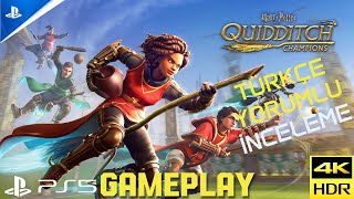 HARRY POTTER QUIDDITCH CHAMPIONS  PS5 TÜRKÇE YORUMLU İNCELEME FIRST LOOK Gameplay  4K 60FPS HDR [upl. by Onairda280]