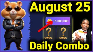 25 August Hamster Kombat Daily Combo Today  Hamster Kombat Daily Combo Today [upl. by Llednav]