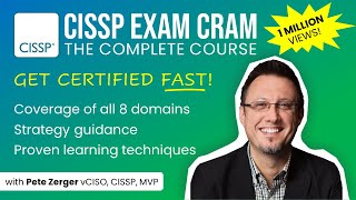 CISSP Exam Cram Full Course All 8 Domains  Good for 2024 exam [upl. by Nerak]