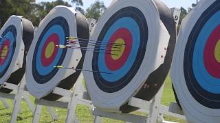 National Veterans Summer Sports Clinic  Archery [upl. by Jelene117]