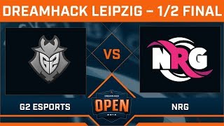 G2 Esports vs NRG Esports  12 Finale  DreamHack Open Leipzig 2018  50000 Cash Prize [upl. by Ellehc]