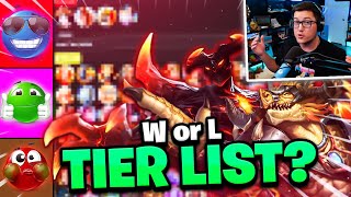 117 TIER LIST Smite  THESE ARE SOME HOT TAKES [upl. by Wehtta104]