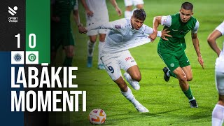 26 kārta Riga FC 10 FK Metta Labākie momenti [upl. by Suoivatra636]