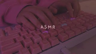 Cozy ASMR 2h keyboard typing on ceramic keycaps ☁ [upl. by Uba]