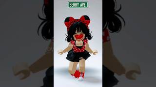 MINNIE MOUSE OUTFIT CODE FOR BERRY AVENUE shorts [upl. by Ilac]