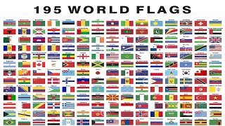 flags of all countries of the world with names [upl. by Llebanna127]