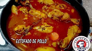 Estofado o guisado de pollo con muchas verduras [upl. by Sula]