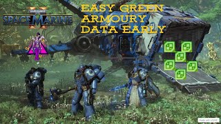 W40k Space Marine 2  Operations Mode How to get master crafted data slates early Green Weapons [upl. by Amle]