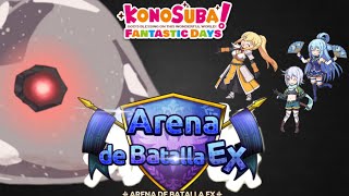 KonoSuba Fantastic Days Battle Arena EX Mega Silme 10⭐ [upl. by Niltyak]