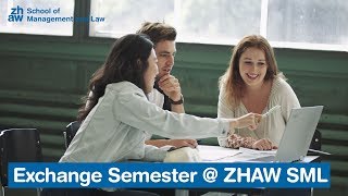 Exchange Semester  ZHAW SML  Get Ready for Your Swiss Experience [upl. by Mooney]