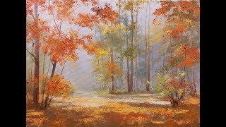 Autumn Vugar Mamedov Oil Painting Painting for beginners [upl. by Lielos]