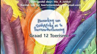 GR 12 TOERISME BEMARKING [upl. by Mildred]