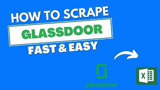 Effortless Glassdoor Scraping Obtain Company Reviews with Ease [upl. by Deelaw]