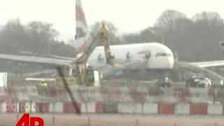 Raw Video Heathrow Emergency Landing [upl. by Deirdra]