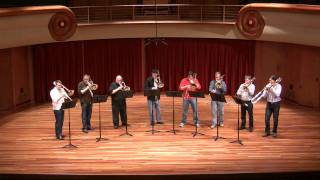 Canzona for 8 Trombones by Walter Hartley [upl. by Mosora]