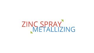 Zinc Spray Metallizing for Galvanized Steel TouchUp or Repair [upl. by Riada734]