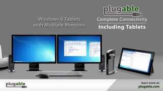 Plugable USB 30 Universal Docking Stations [upl. by Peti361]