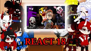 REACT 18  SMG4  R64 Return to Freddys spaghettria [upl. by Bascio]