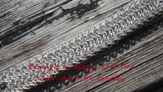 Chainmaille Tutorial ElvenmailleElfsheet [upl. by Attelocin]