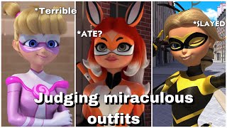 Rating miraculous costumes [upl. by Meean]